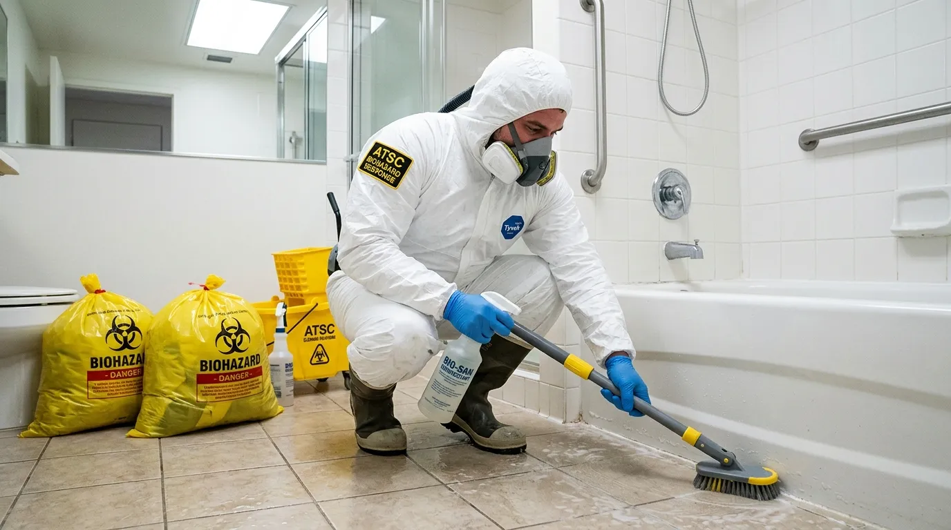 Decontamination equipment deployed for Blood Cleanup in Brownsville